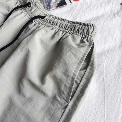 Pánské jednobarevné plavecké kraťasy