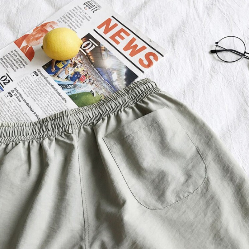 Pánské jednobarevné plavecké kraťasy