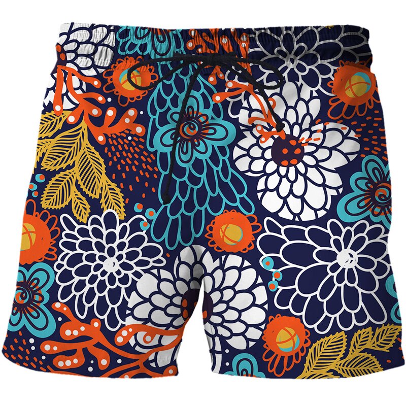Pánské plavecké kraťasy s různými vzory