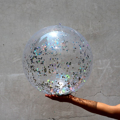 Třpytivý plážový míč