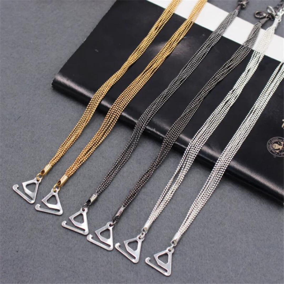 Dekorativní řetízková ramínka podprsenky