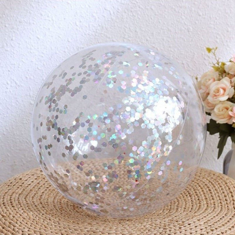 Třpytivý plážový míč