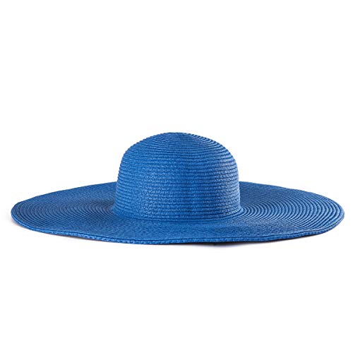 Tkaný klobouk se širokou krempou