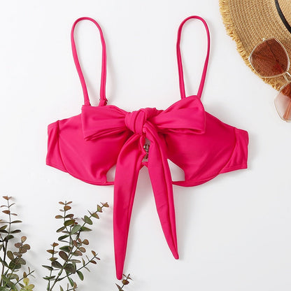 Plavková podprsenka s výstřihem