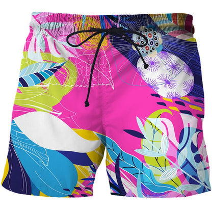 Barevné pánské plavecké kraťasy