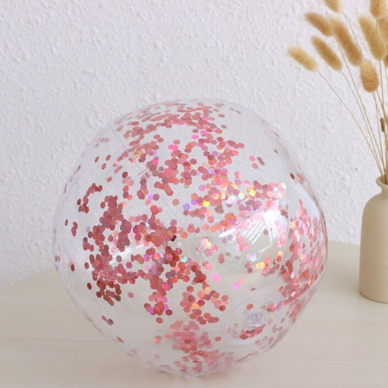 Třpytivý plážový míč