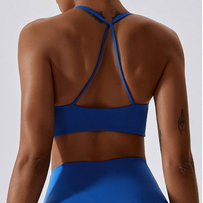 Sportovní top s řasením