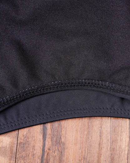 Plavky s vysokým pasem a ramínky na krk