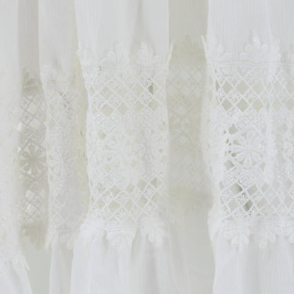 Letní maxi šaty bez ramínek