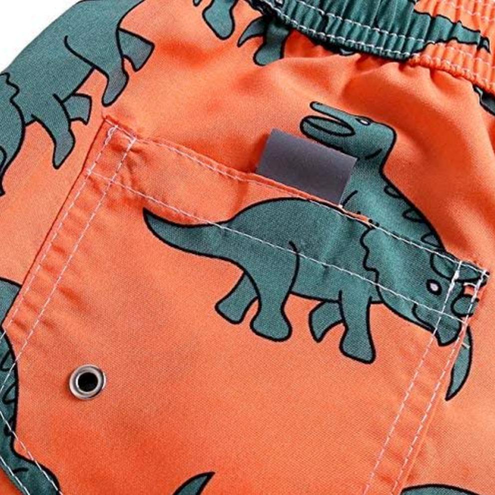 Chlapecké plavecké kraťasy s dinosaury