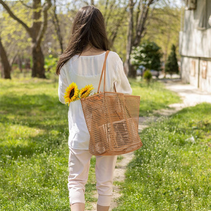 Síťovaná plážová taška