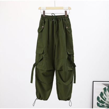 Tepláky cargo s manžetami