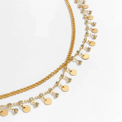 Šperky do pasu s flitry a zirkony