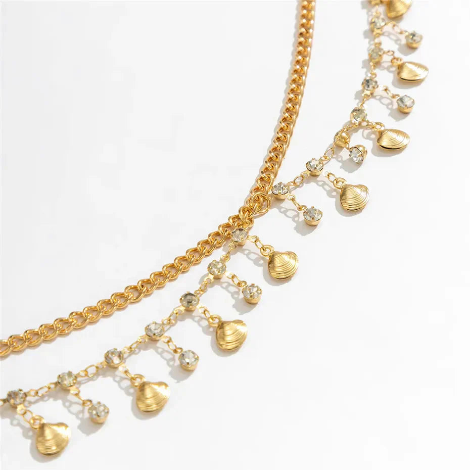 Šperky do pasu s přívěsky a zirkony