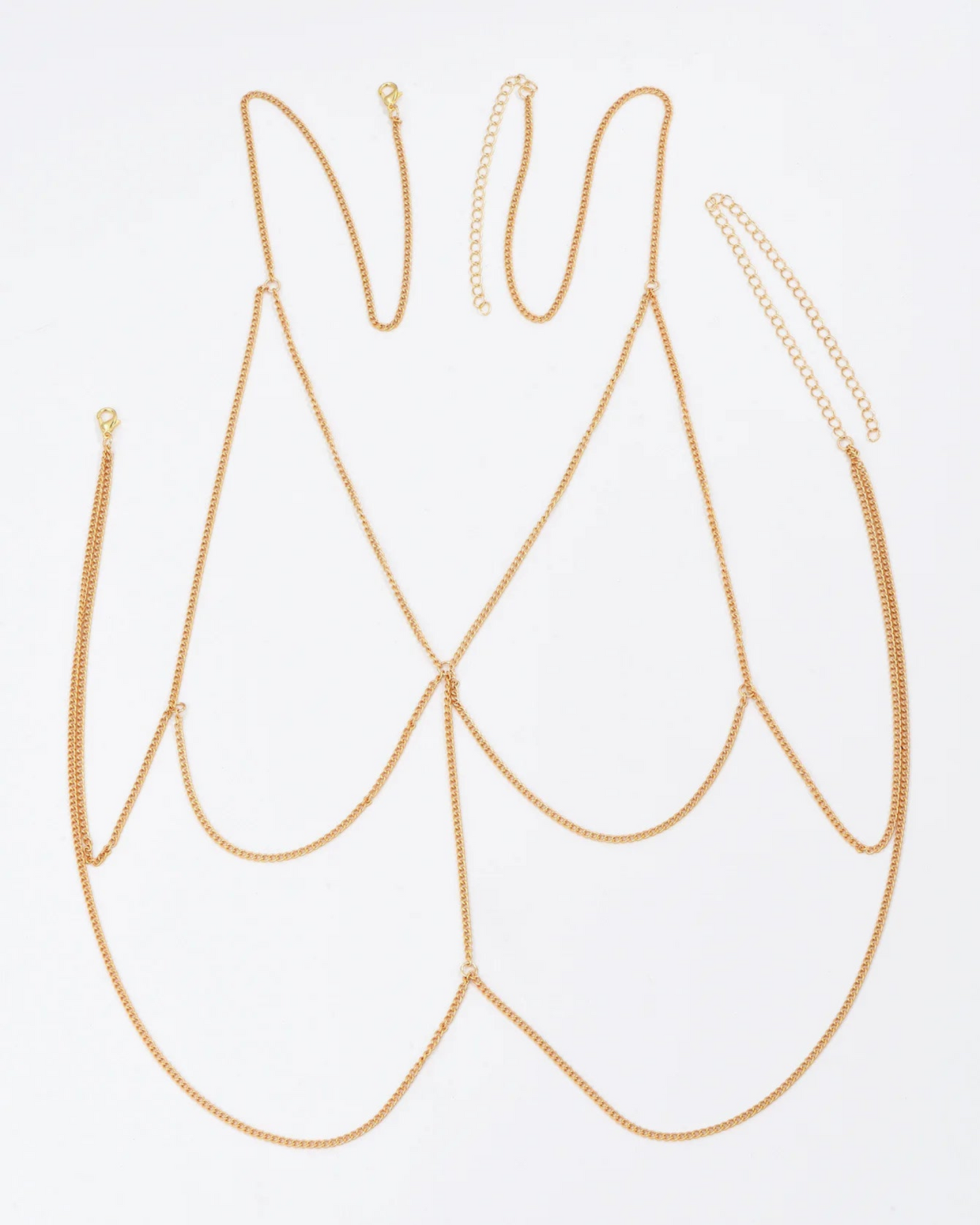 Zlatý náprsní řetízek