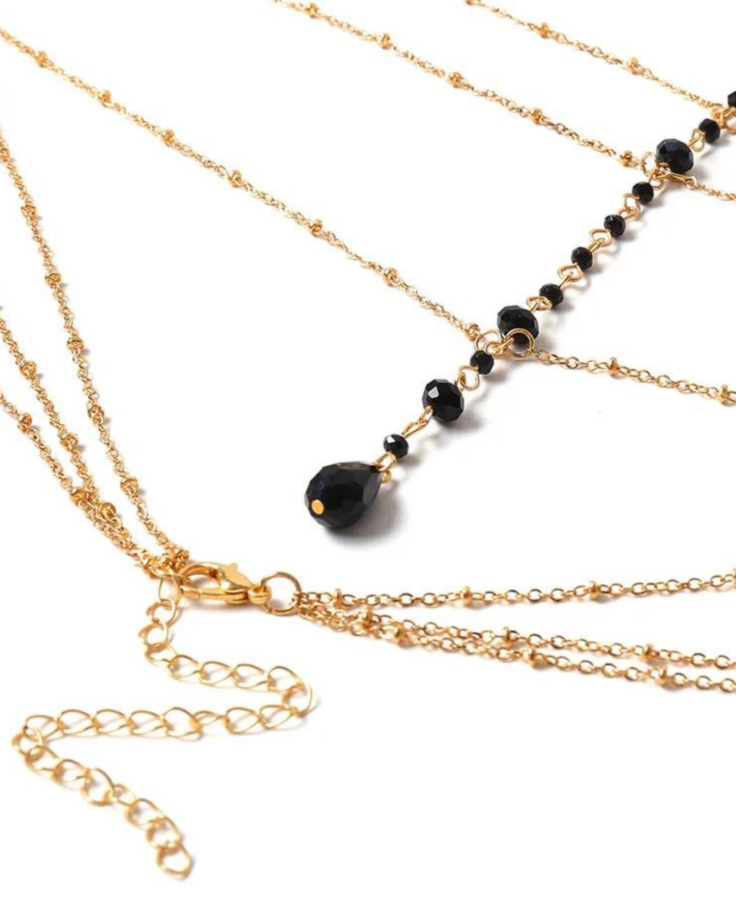 Elegantní řetízek s ozdobnými korálky