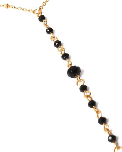 Elegantní řetízek s ozdobnými korálky