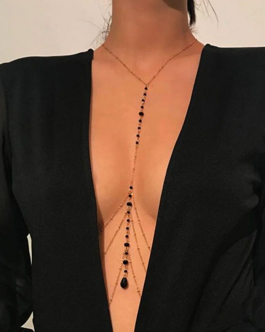 Elegantní řetízek s ozdobnými korálky